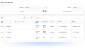 Load Tracking and Management